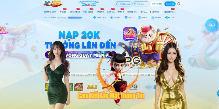 Quyền Riêng Tư VZ99 Cam Kết Bảo Mật Thông Tin