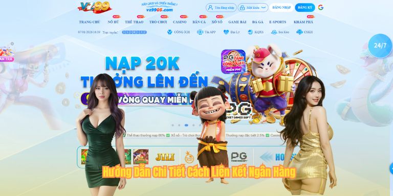 Liên Kết Ngân Hàng VZ99 Hướng Dẫn Chi Tiết Cách Liên Kết Ngân Hàng