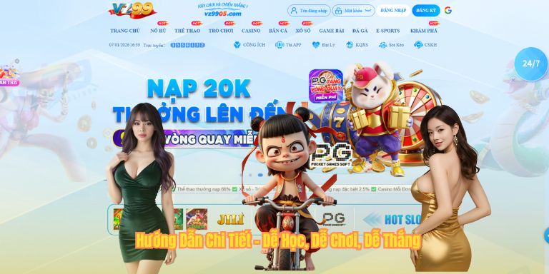 Game Bài VZ99 Hướng Dẫn Chi Tiết - Dễ Học, Dễ Chơi, Dễ Thắng