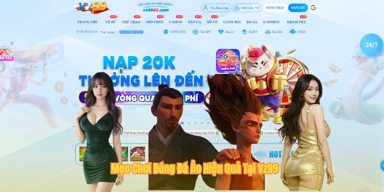 Bóng Đá Ảo Là Gì? Khám Phá Bộ Môn Cá Cược Đầy Hấp Dẫn Mẹo Chơi Bóng Đá Ảo Hiệu Quả Tại Vz99