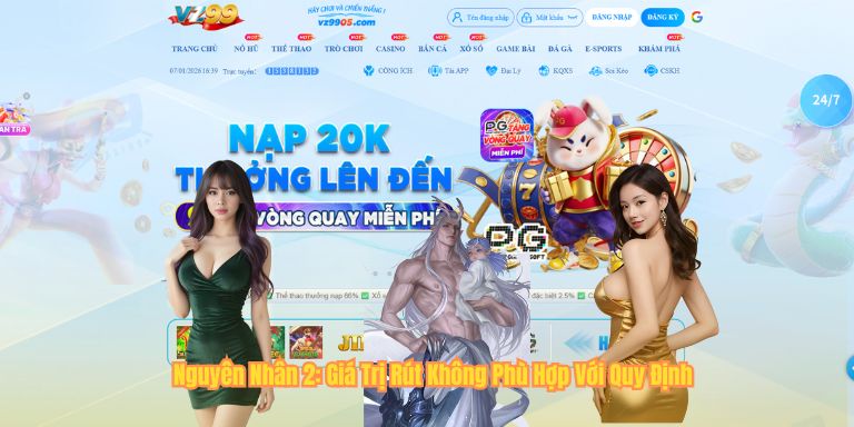 Vz99 Không Rút Được Tiền – Nguyên Nhân Và Cách Khắc Phục Hiệu Quả Nguyên Nhân 2: Giá Trị Rút Không Phù Hợp Với Quy Định