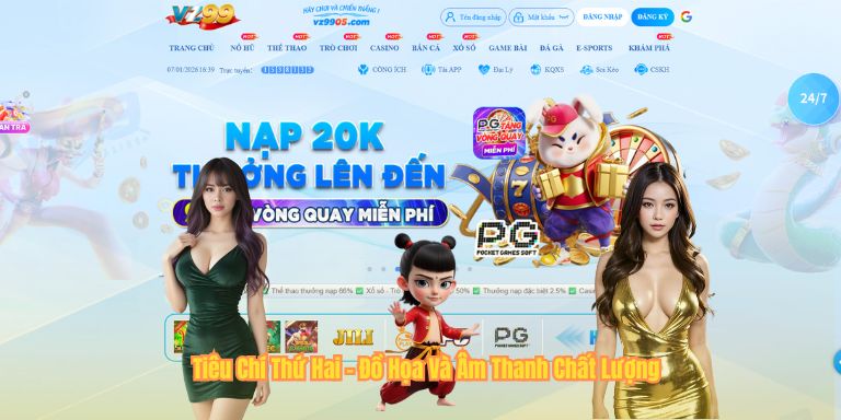 Top 5 Game Nổ Hũ Uy Tín Không Thể Bỏ Lỡ Năm 2026 Tiêu Chí Thứ Hai - Đồ Họa Và Âm Thanh Chất Lượng